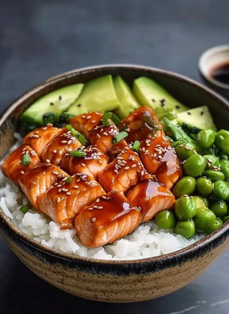 Teriyaki Salmon Bowl