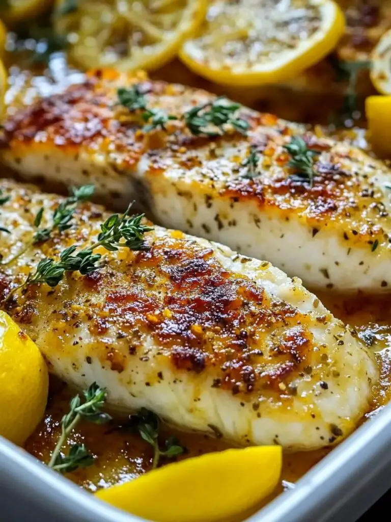 Mediterranean Baked Fish