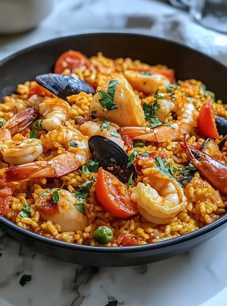 Seafood Paella