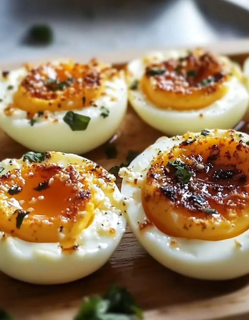 Baked Feta Eggs