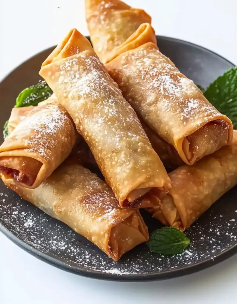 Apple Pie Egg Rolls