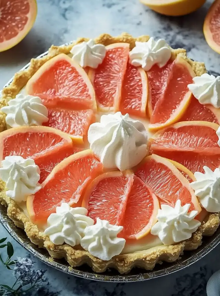 Grapefruit Paloma Pie