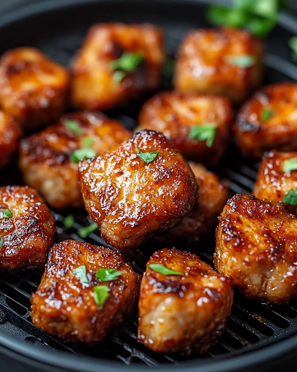Air Fryer Pork Chop Bites