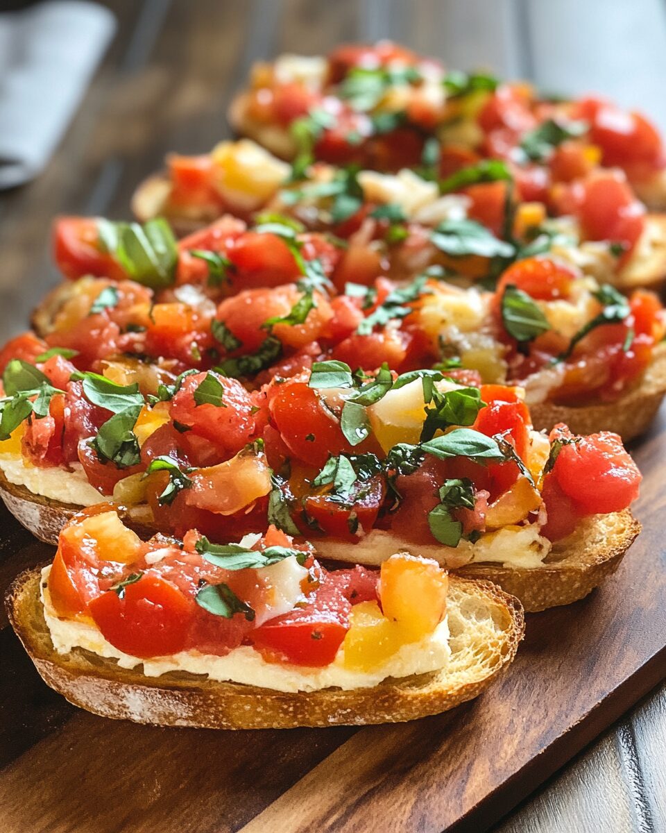 Classic Italian Bruschetta