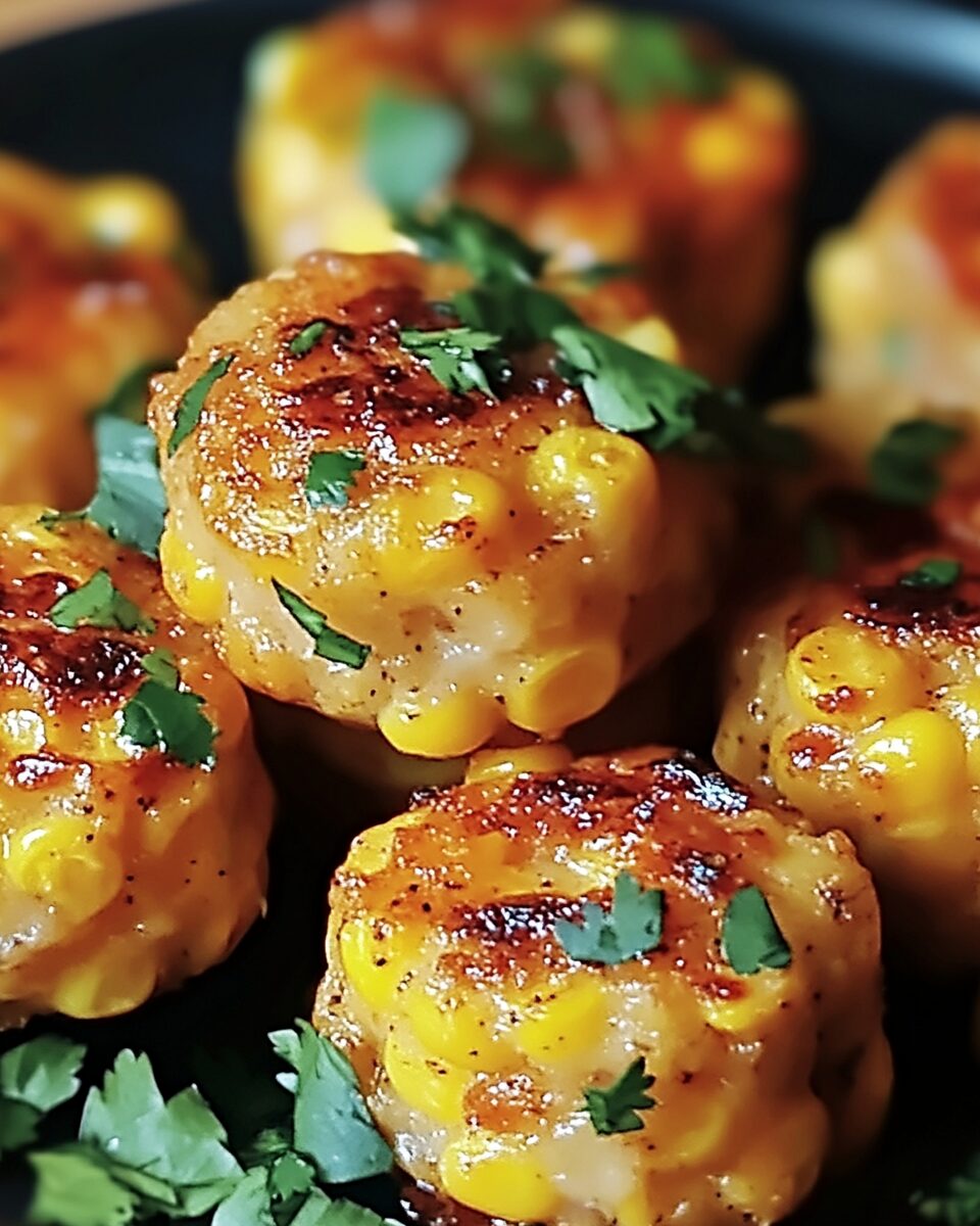 Spicy Mexican Corn Bites