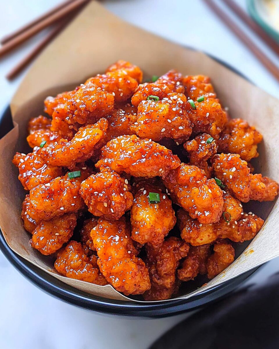 Korean Popcorn Chicken