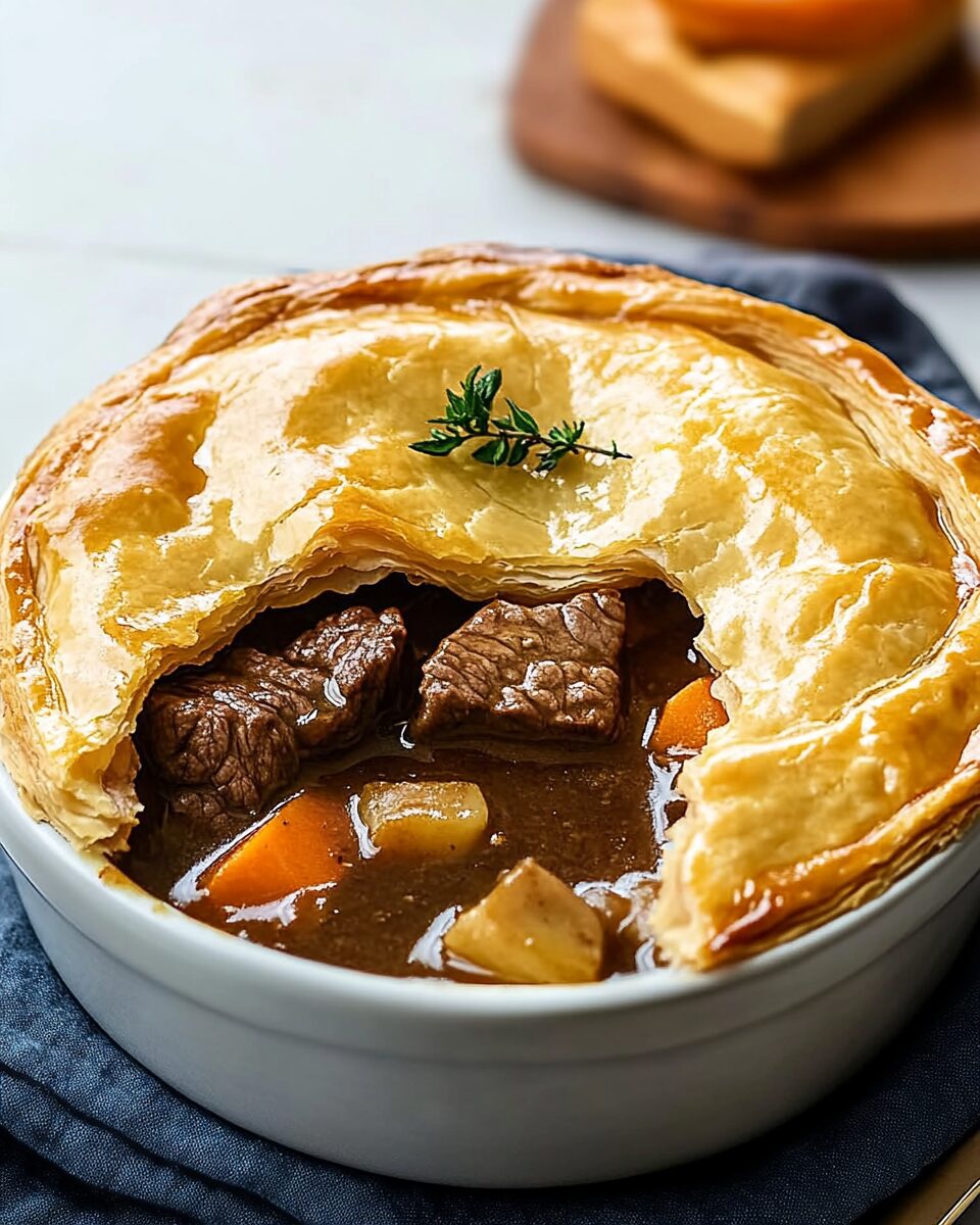Beef and Guinness Pot Pies