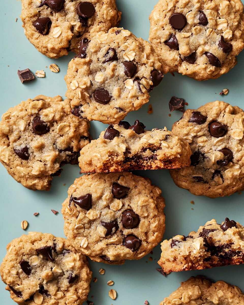 Gluten-Free Oatmeal Chocolate Chip Cookies