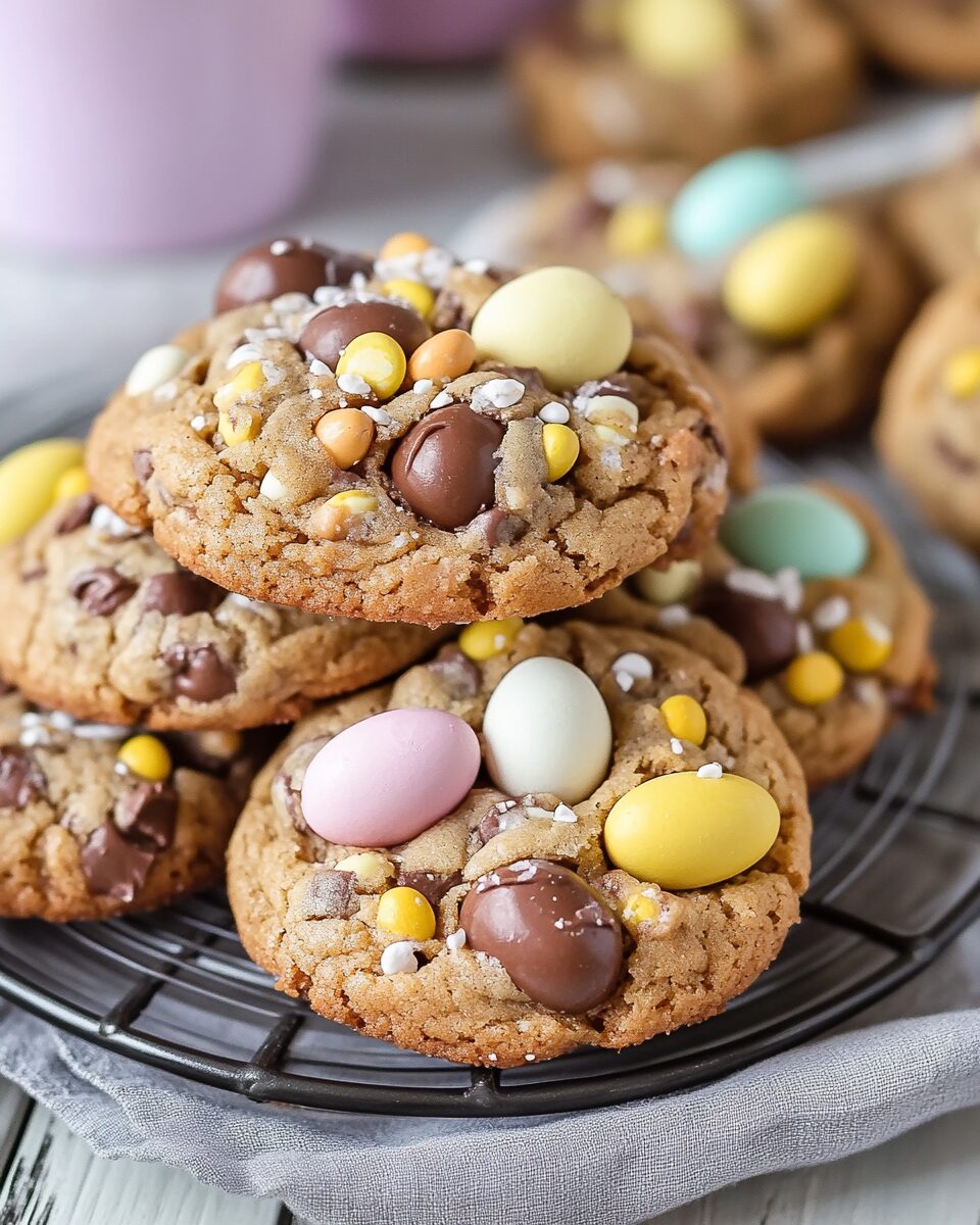 Cadbury Egg Cookies