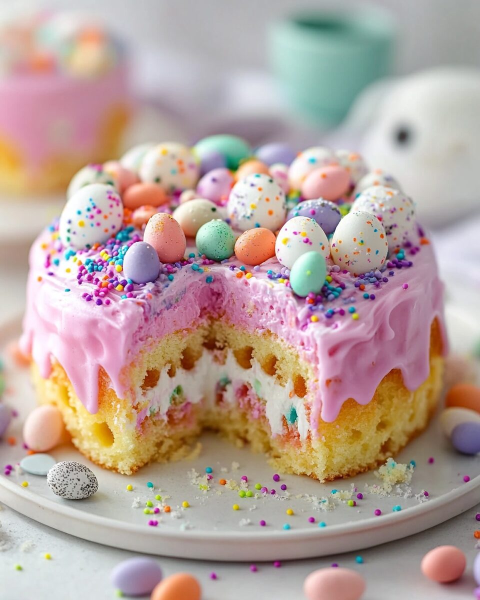 Easter Poke Cake