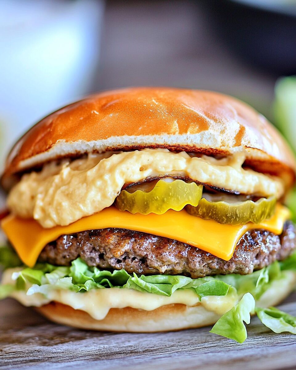 Keto Big Mac Smash Burgers