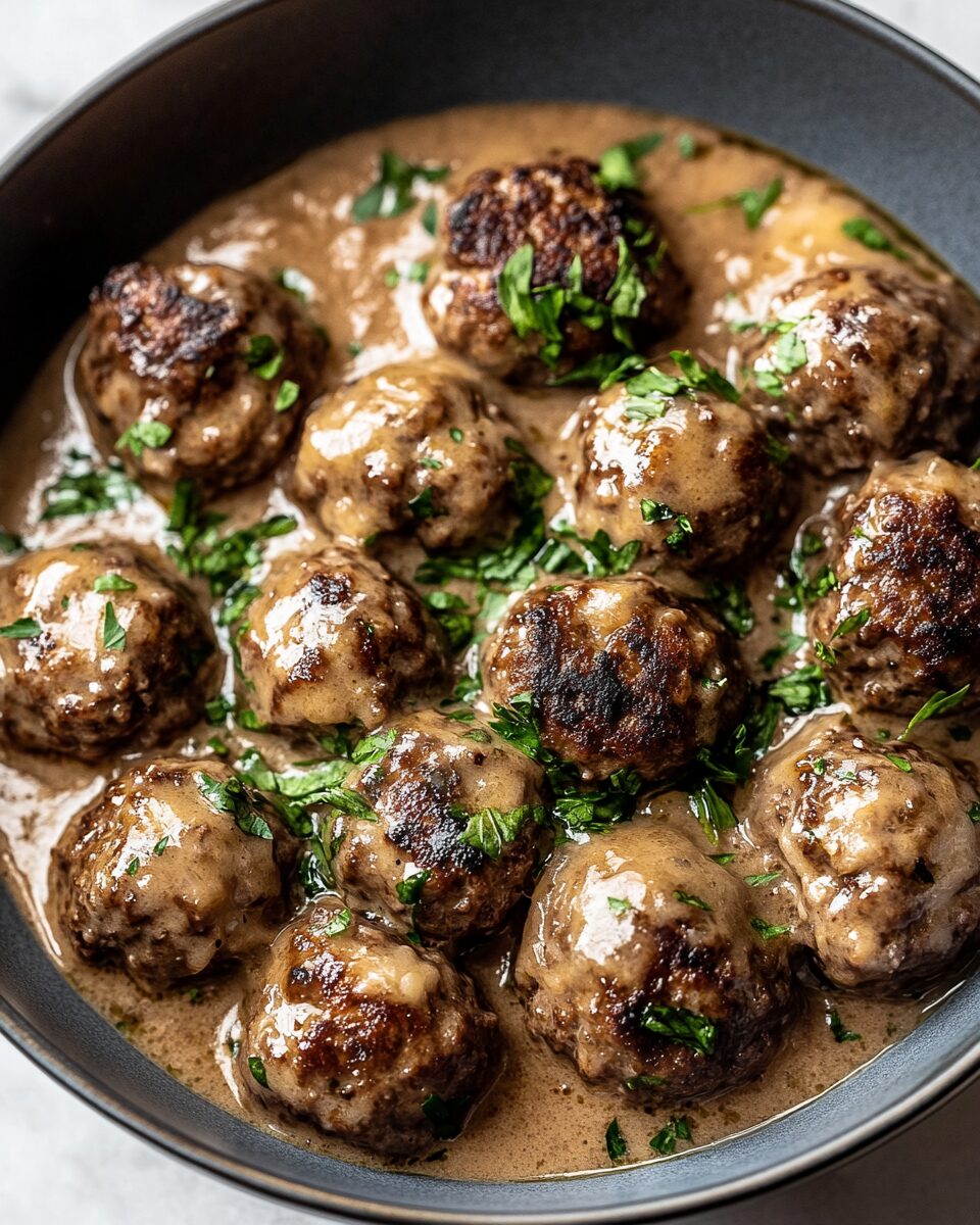 Keto Swedish Meatballs