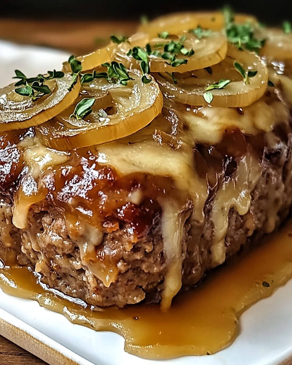 French Onion Meatloaf
