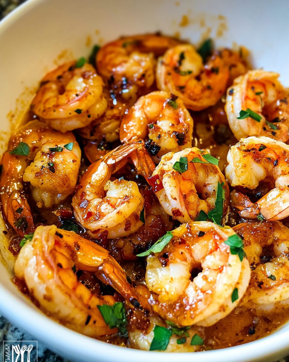 Spicy Lemon Garlic Shrimp