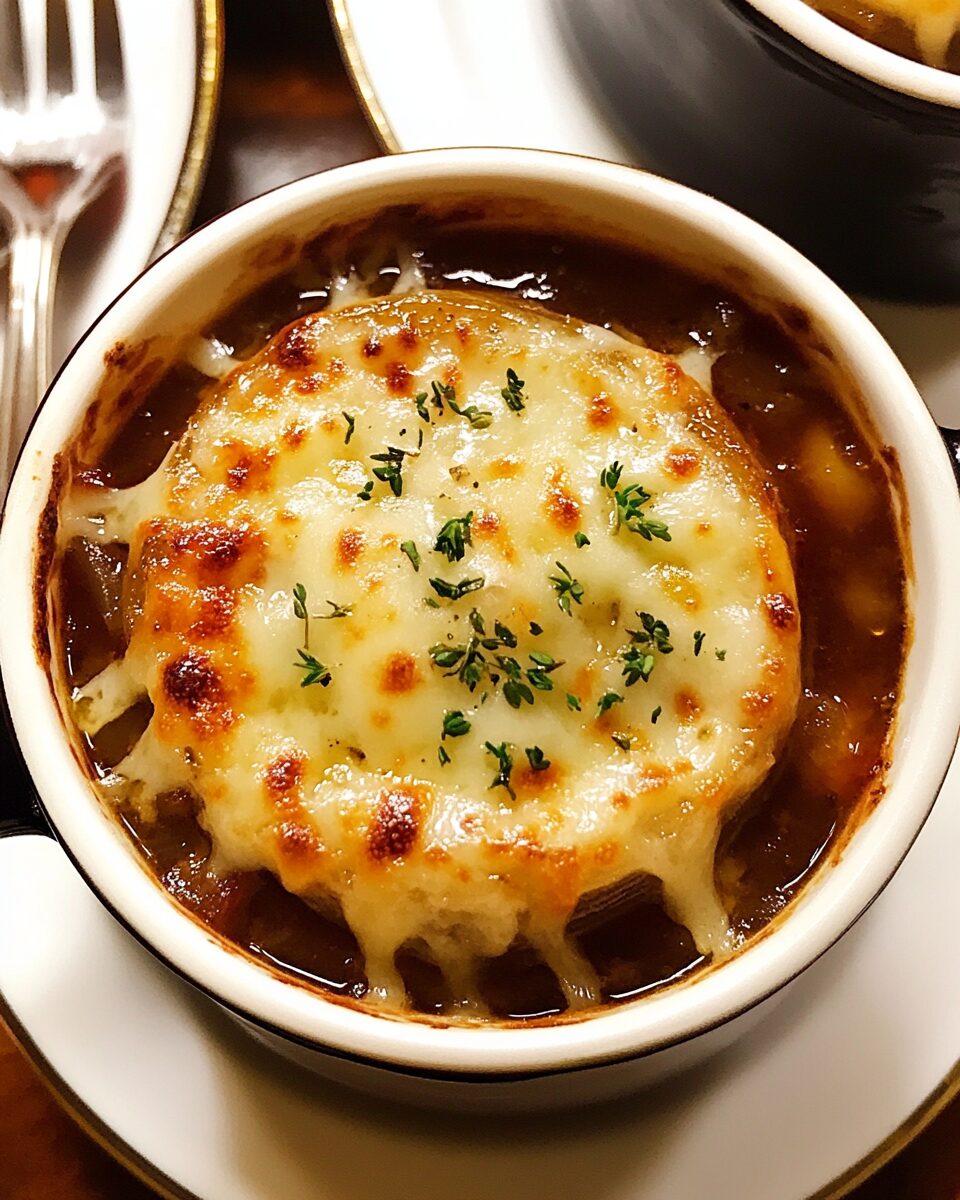 Classic French Bistro-Style French Onion Soup