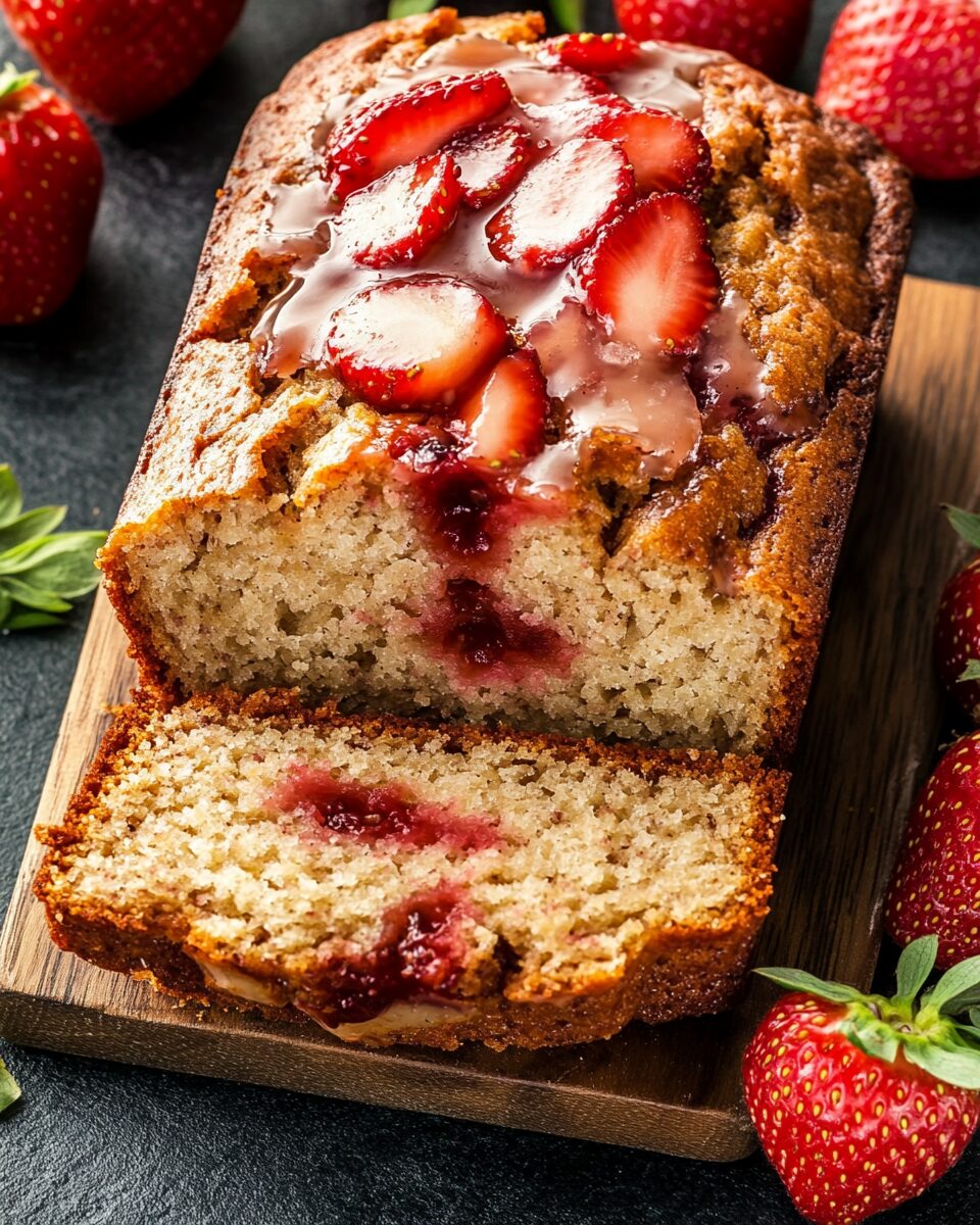 Strawberry Banana Bread