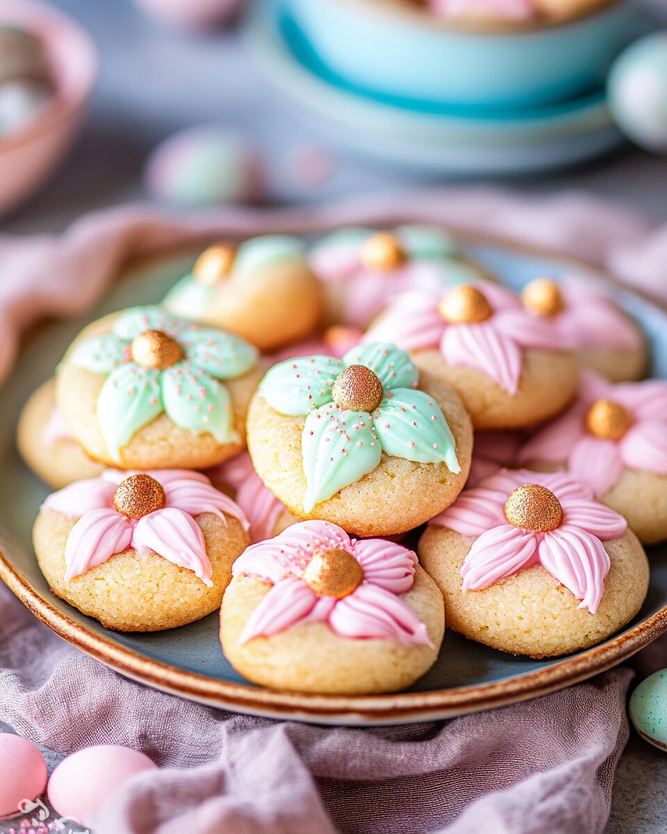 Easter Blossom Cookies