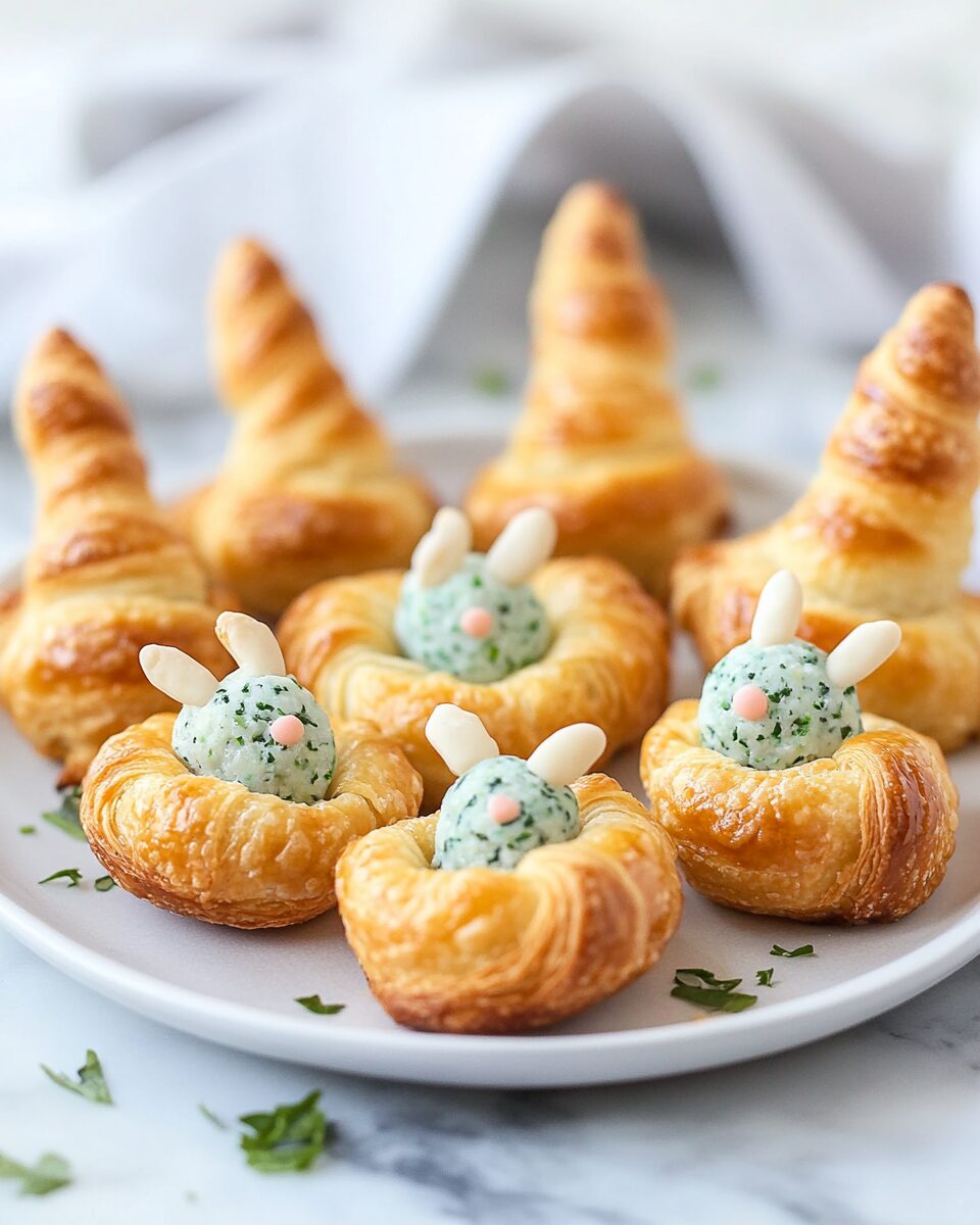 Easter Bunny Crescent Bites