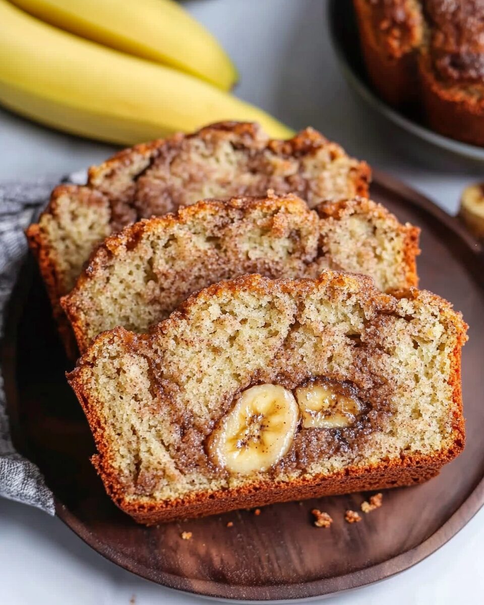 Cinnamon Swirl Banana Bread