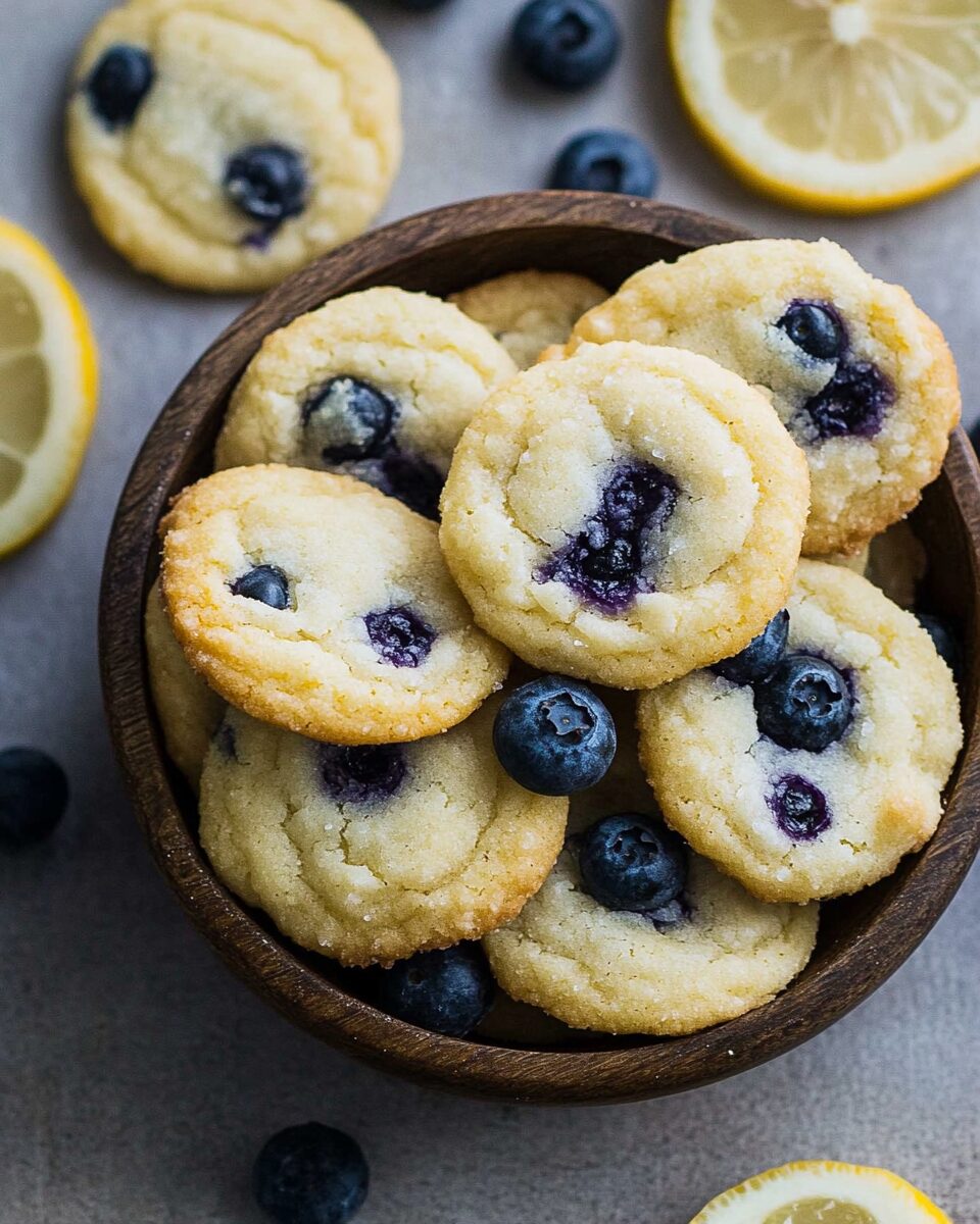 Lemon Blueberry Cookies