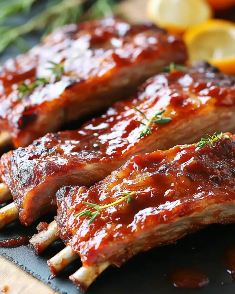 Oven-Baked BBQ Ribs