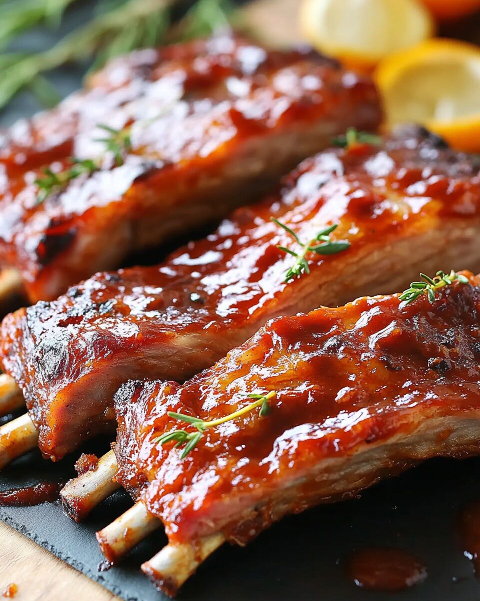 Oven-Baked BBQ Ribs