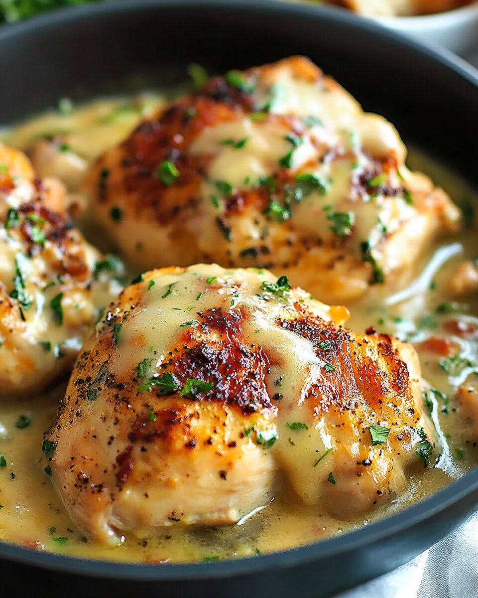 Easy Smothered Chicken