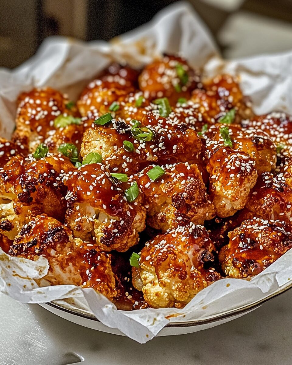 Korean Baked Cauliflower