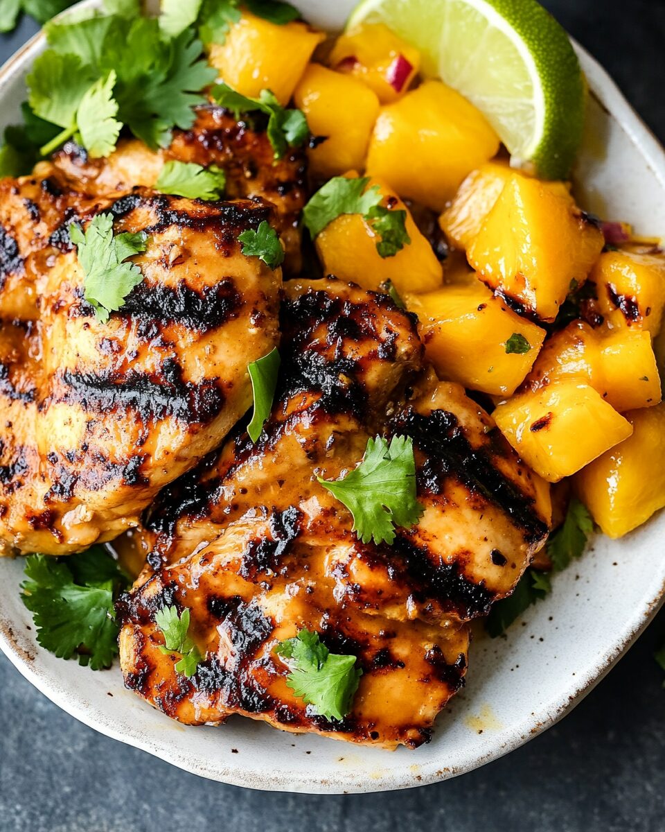 Grilled Mango Chicken