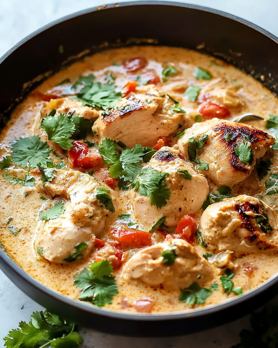 Creamy Coconut Milk Chicken with Spices