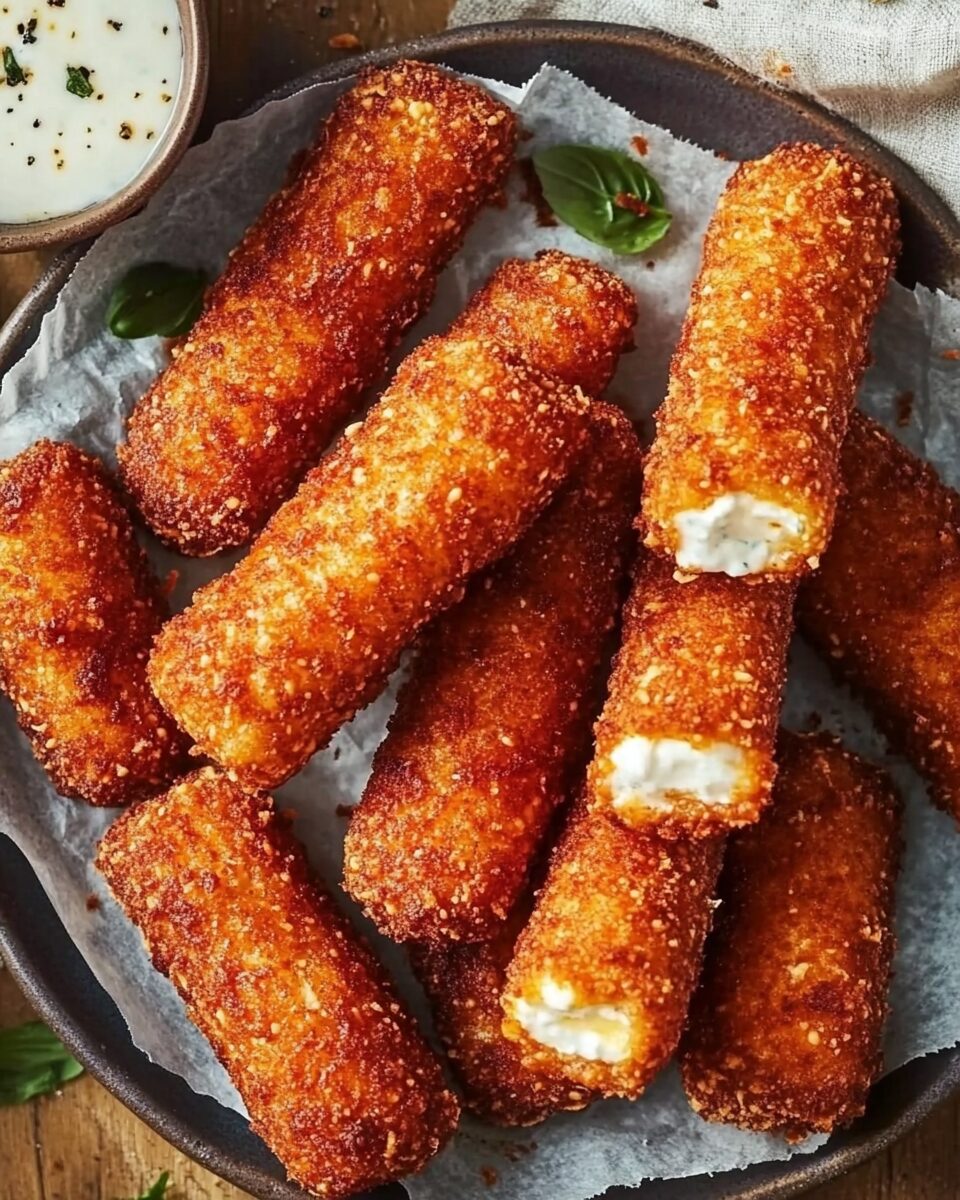 Nashville Hot Mozzarella Sticks