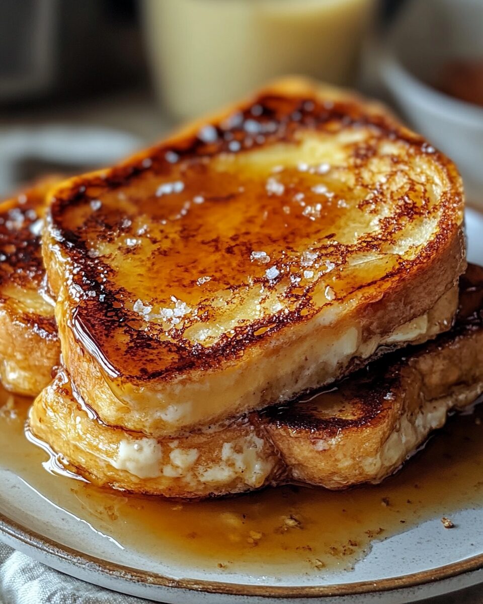 Overnight Crème Brûlée French Toast