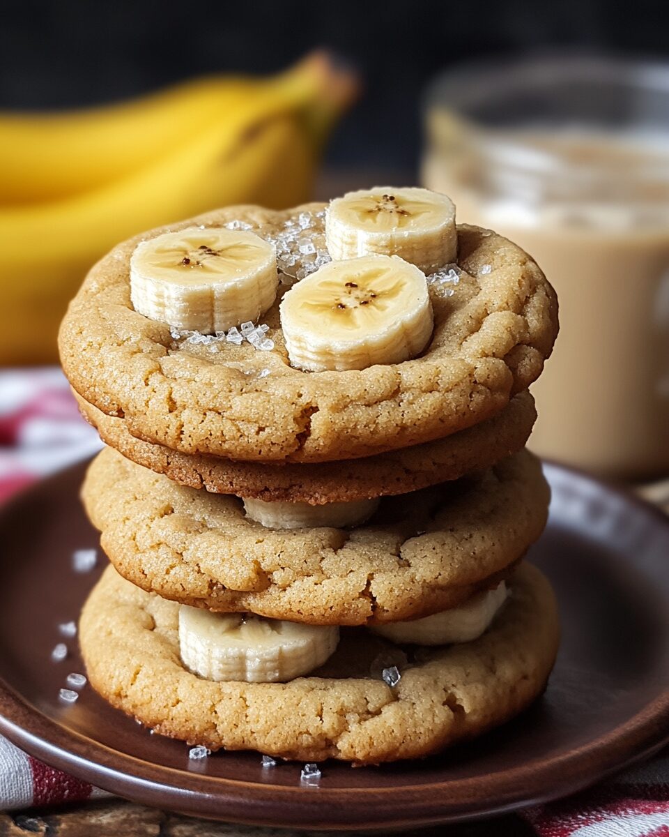 Peanut Butter Banana Cookies