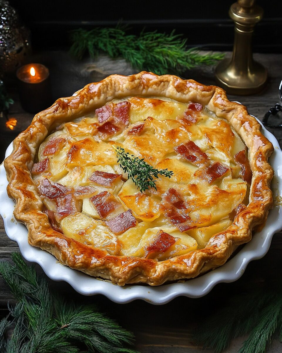 Potato Bacon Pie