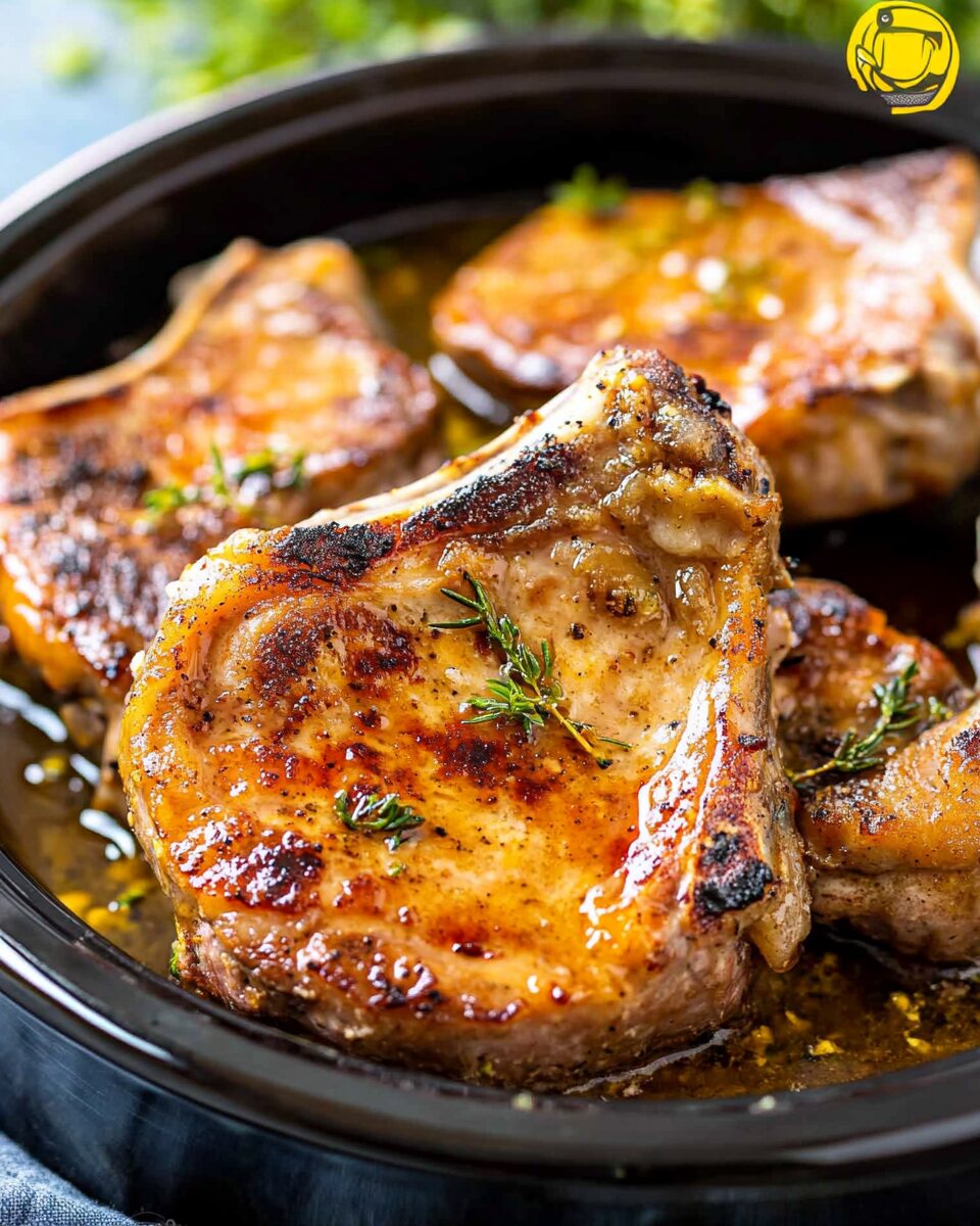 Crock Pot Mississippi Pork Chops