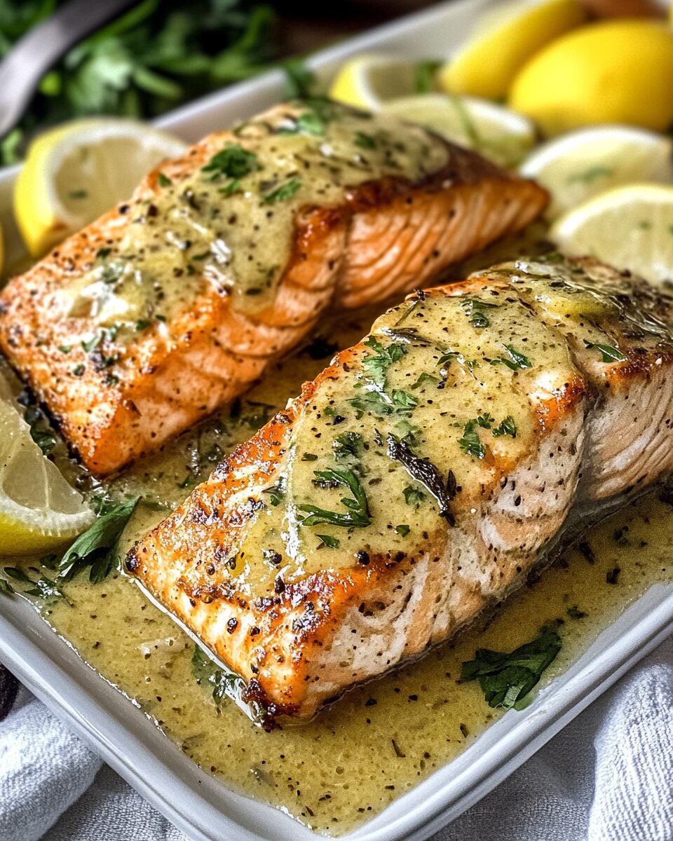 Baked Dijon Salmon