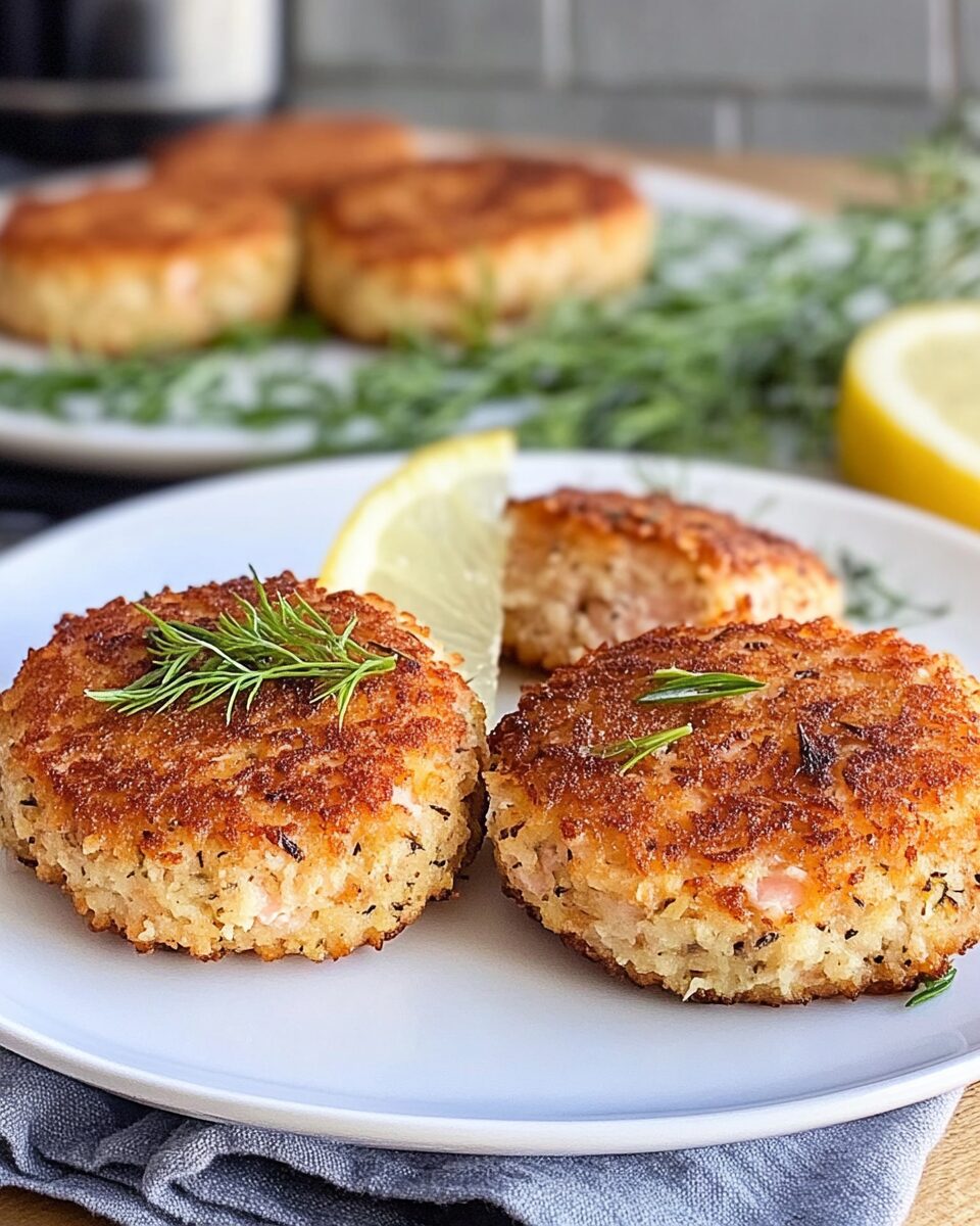 Crispy Salmon Patties