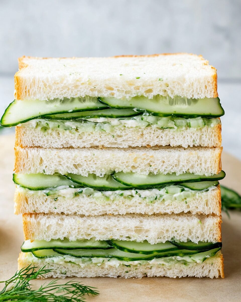 Cucumber Tea Sandwiches
