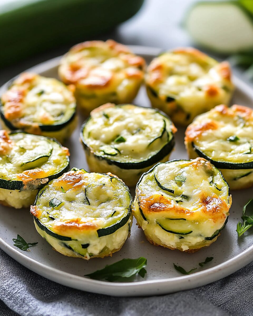 Zucchini Cheese Bites