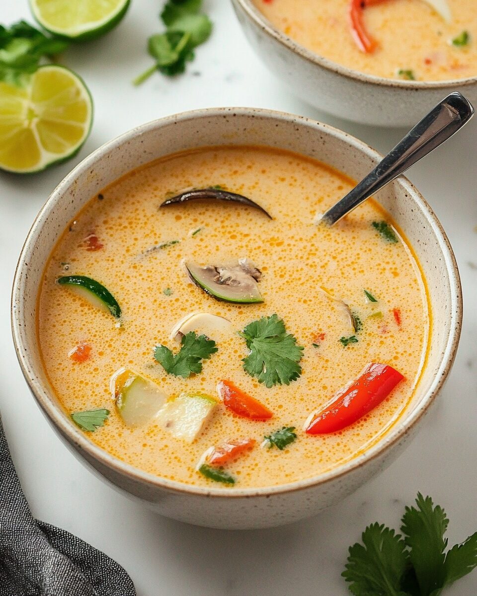 Slow Cooker Tom Kha Soup