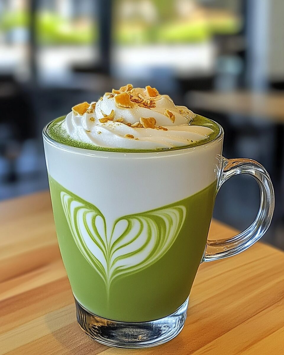 Vanilla Matcha Latte