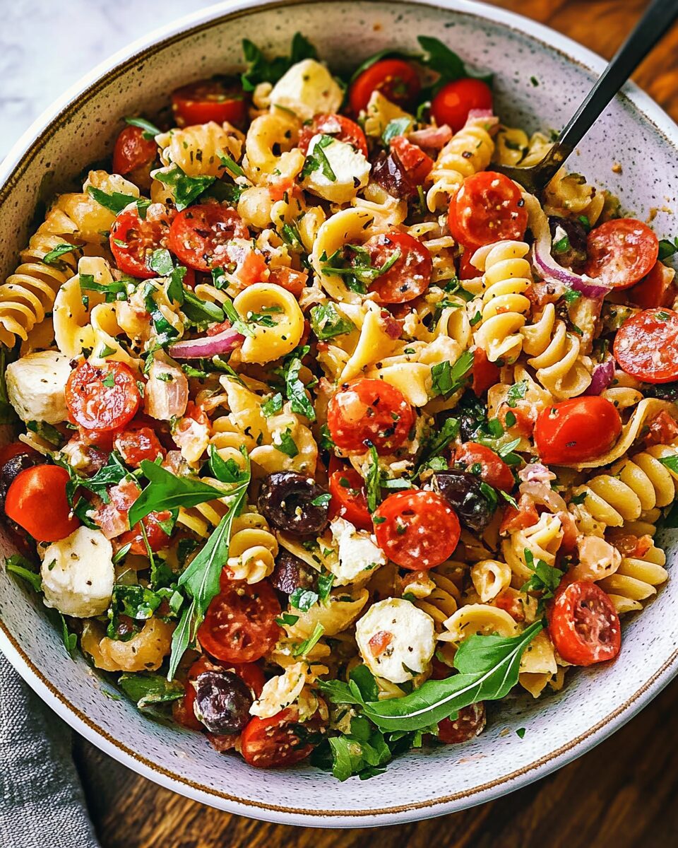 Zesty Italian Pasta Salad