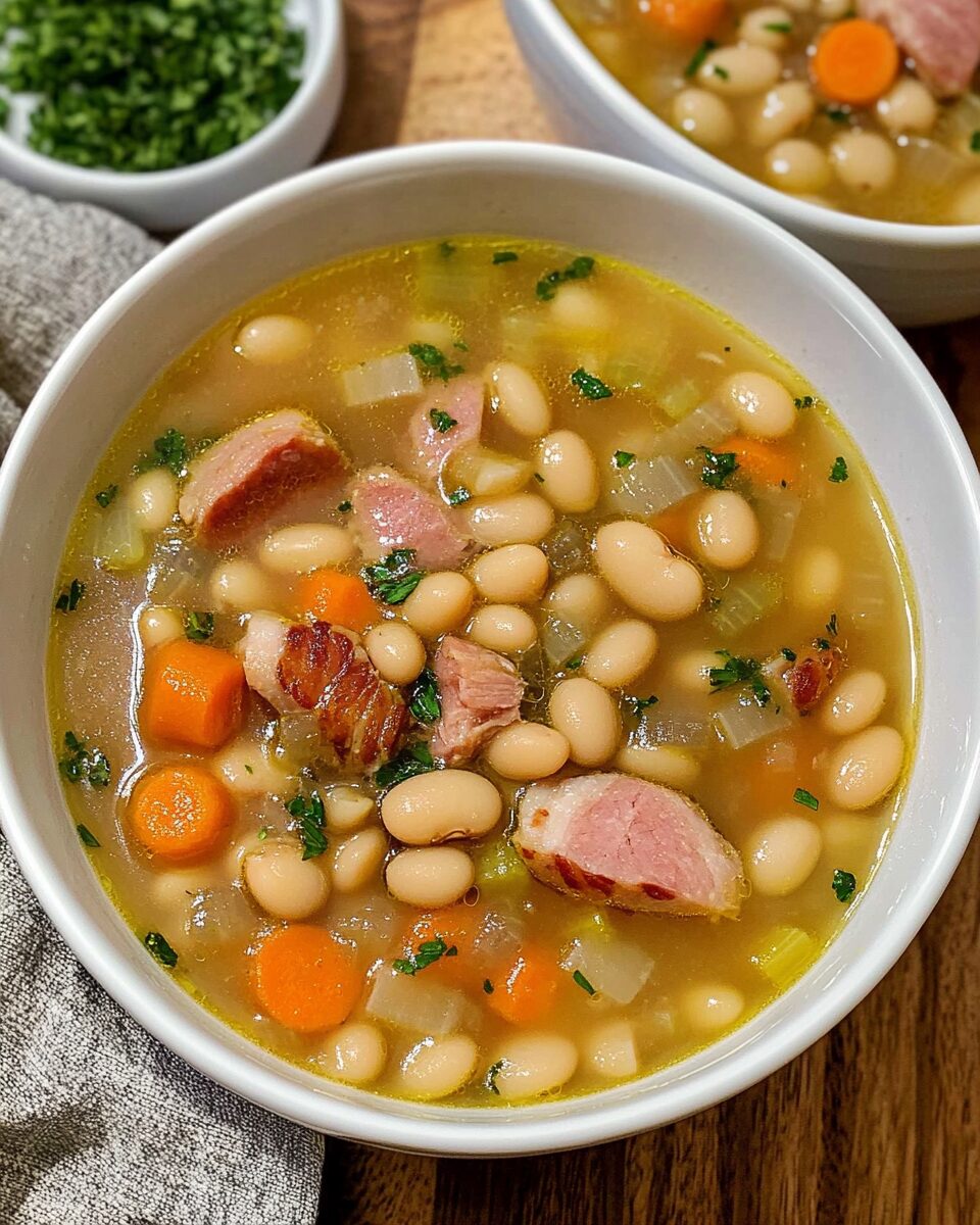 Navy Bean Ham Bone Soup