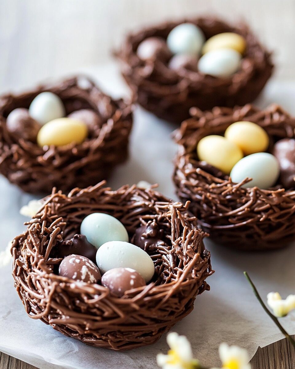 Chocolate Easter Bird’s Nests