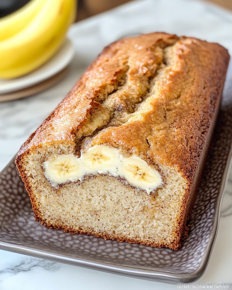 Cream Cheese Banana Bread