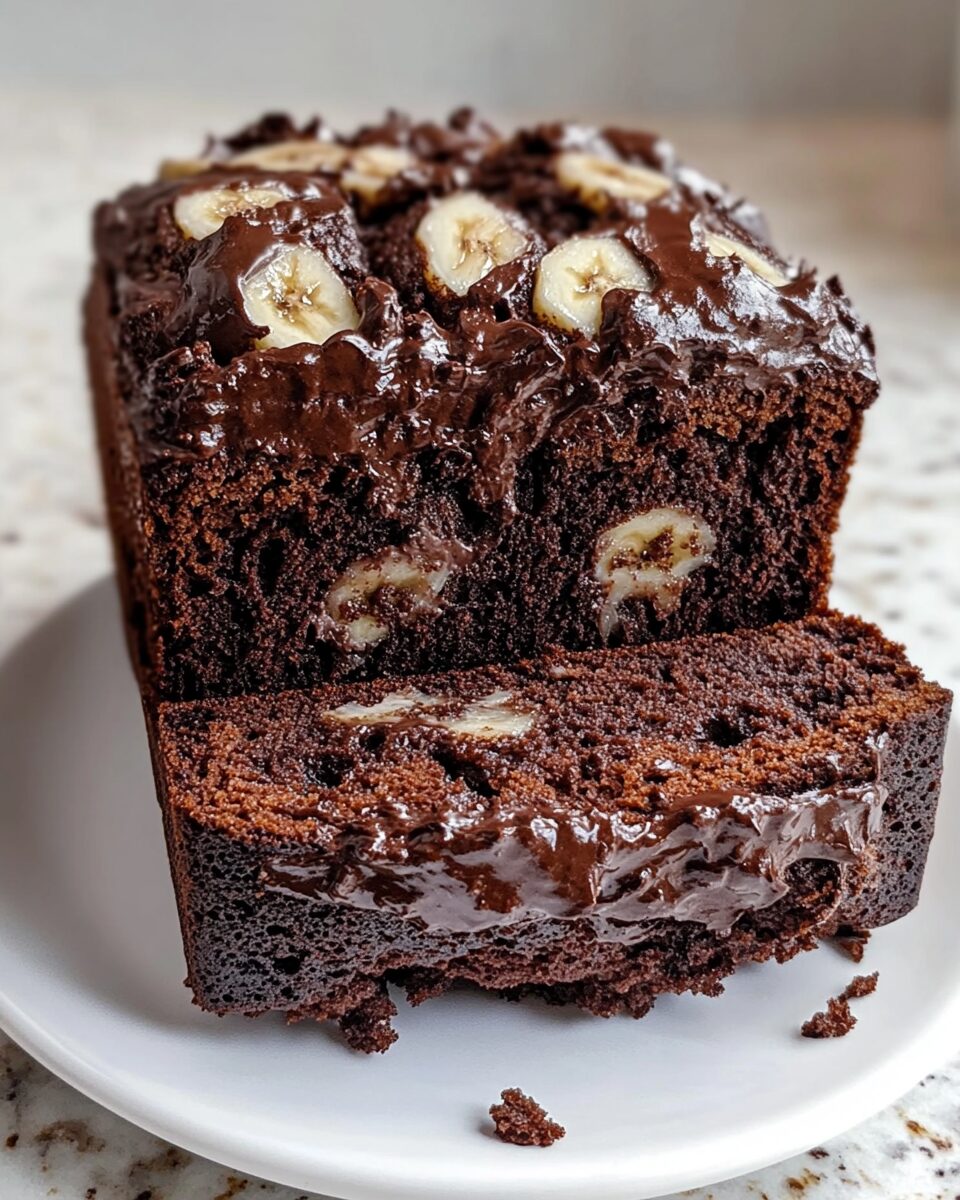 Double Chocolate Banana Bread