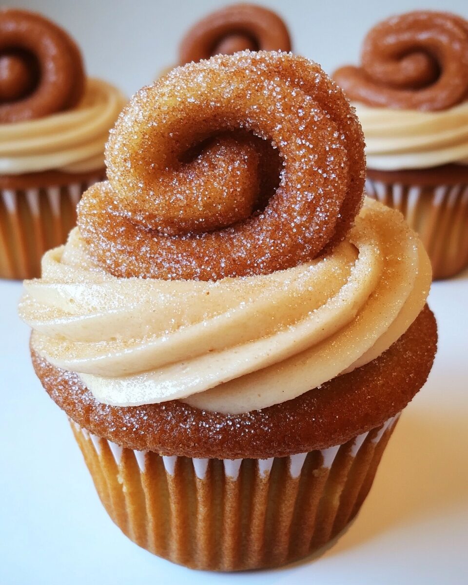 Churro Cupcakes