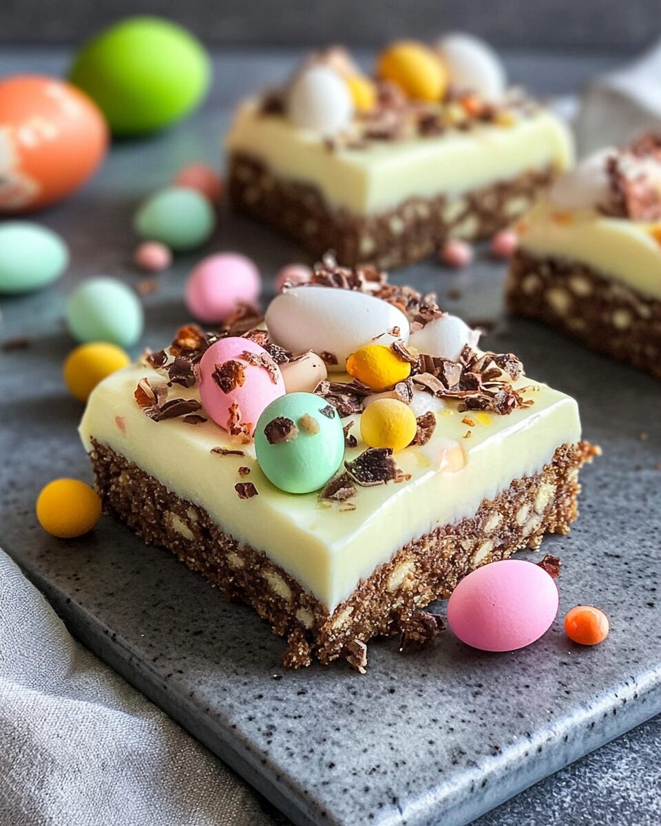 Easter Egg Slice