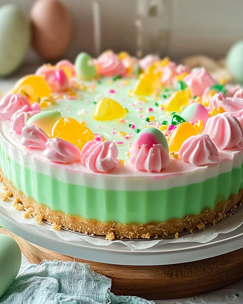 Easter No-Bake Jello Pie