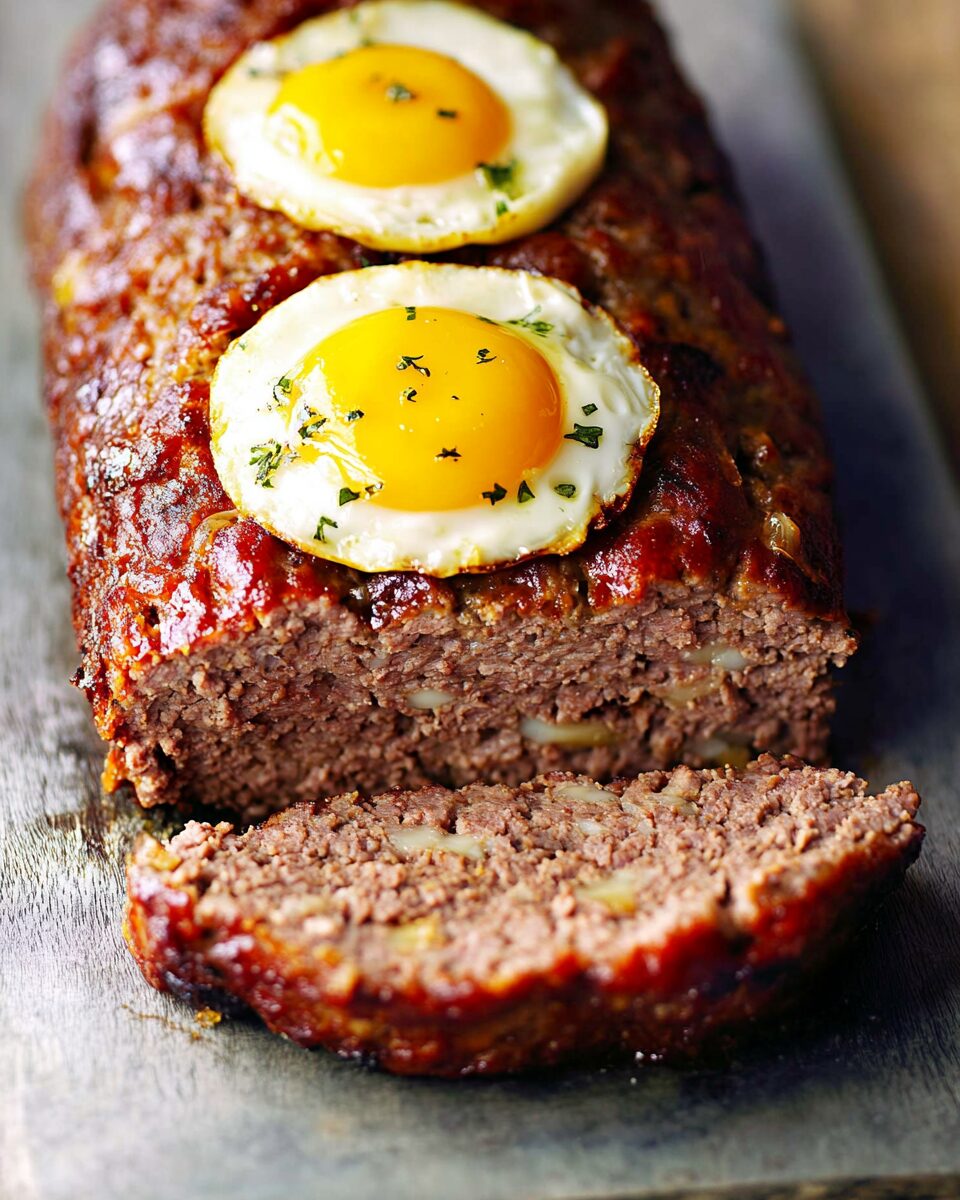 Egg-Stuffed Meatloaf